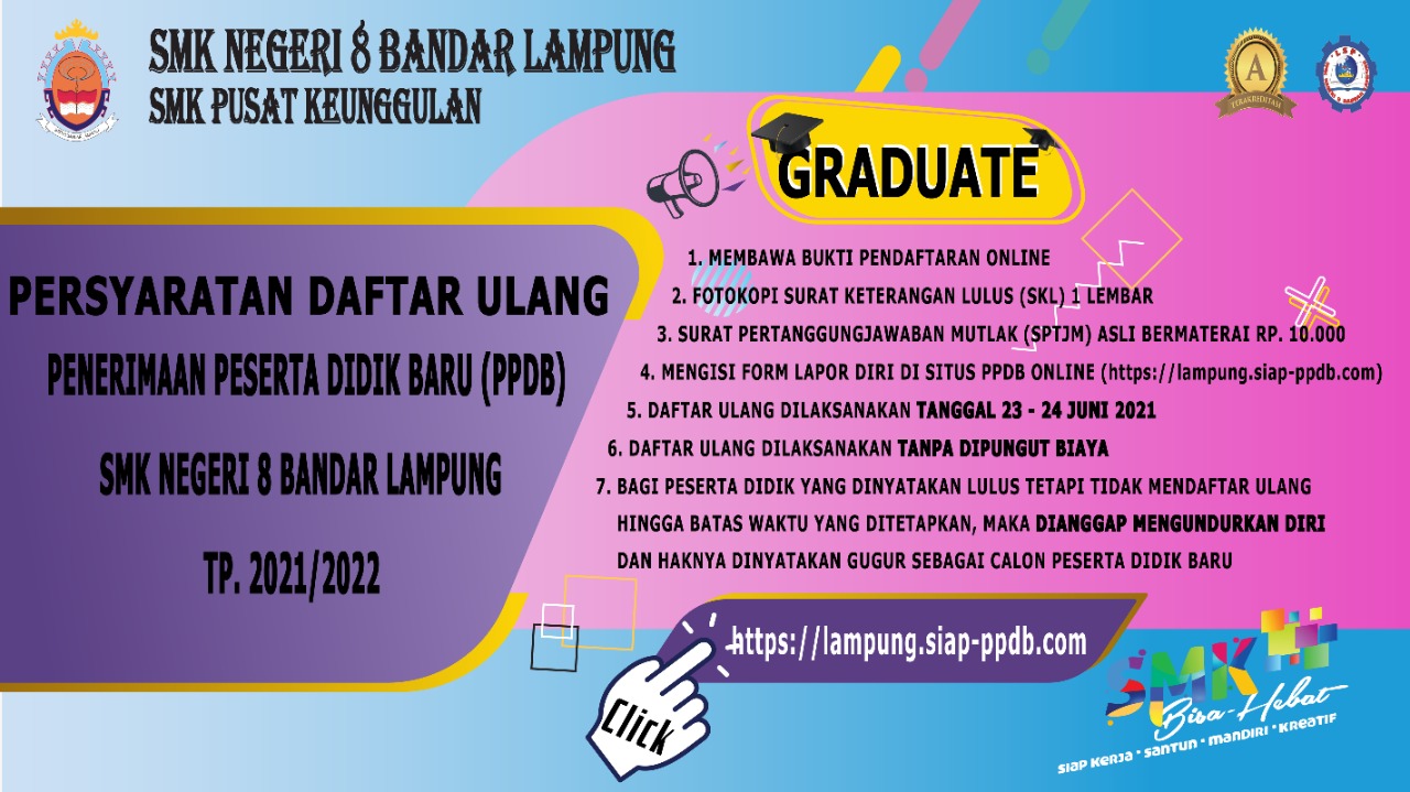 PENGUMUMAN dan DAFTAR ULANG